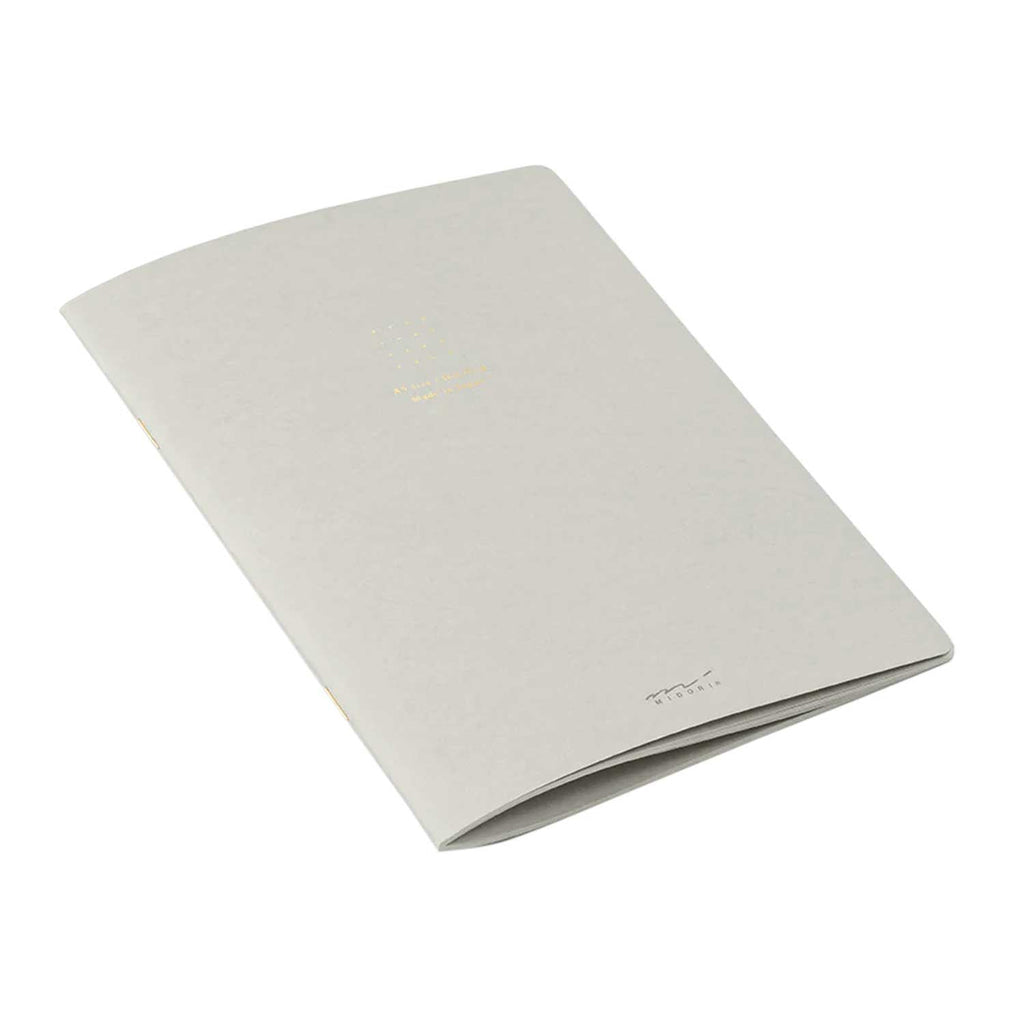 Midori Soft Colour Grey Notebook - A5, Dotted