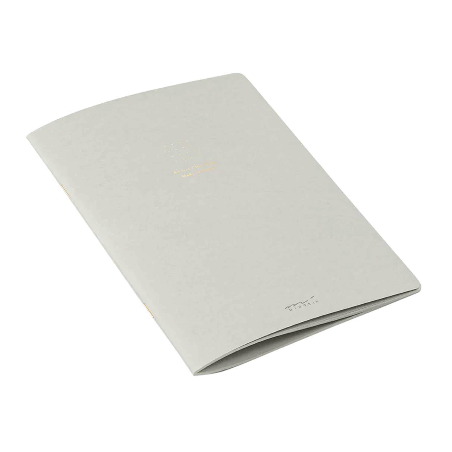 Midori Soft Colour Grey Notebook - A5, Dotted