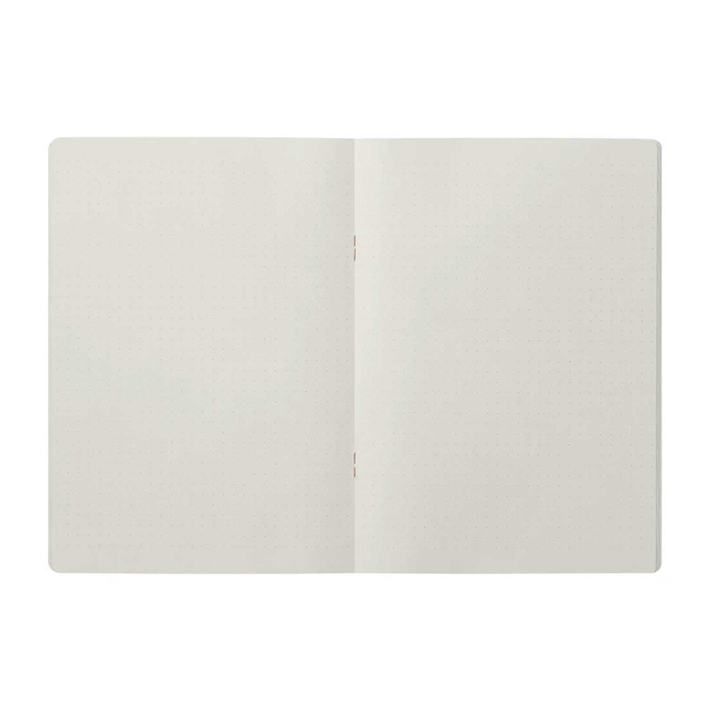 Midori Soft Colour Grey Notebook - A5, Dotted