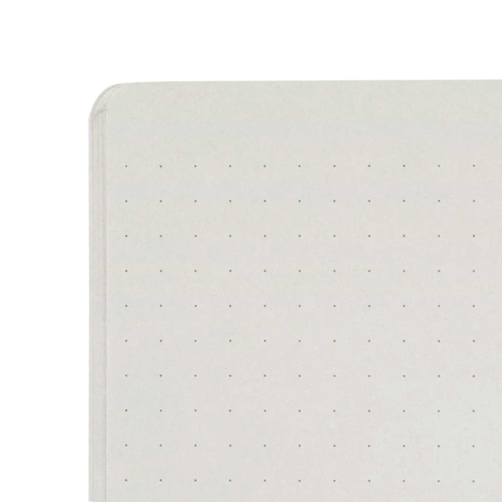 Midori Soft Colour Grey Notebook - A5, Dotted