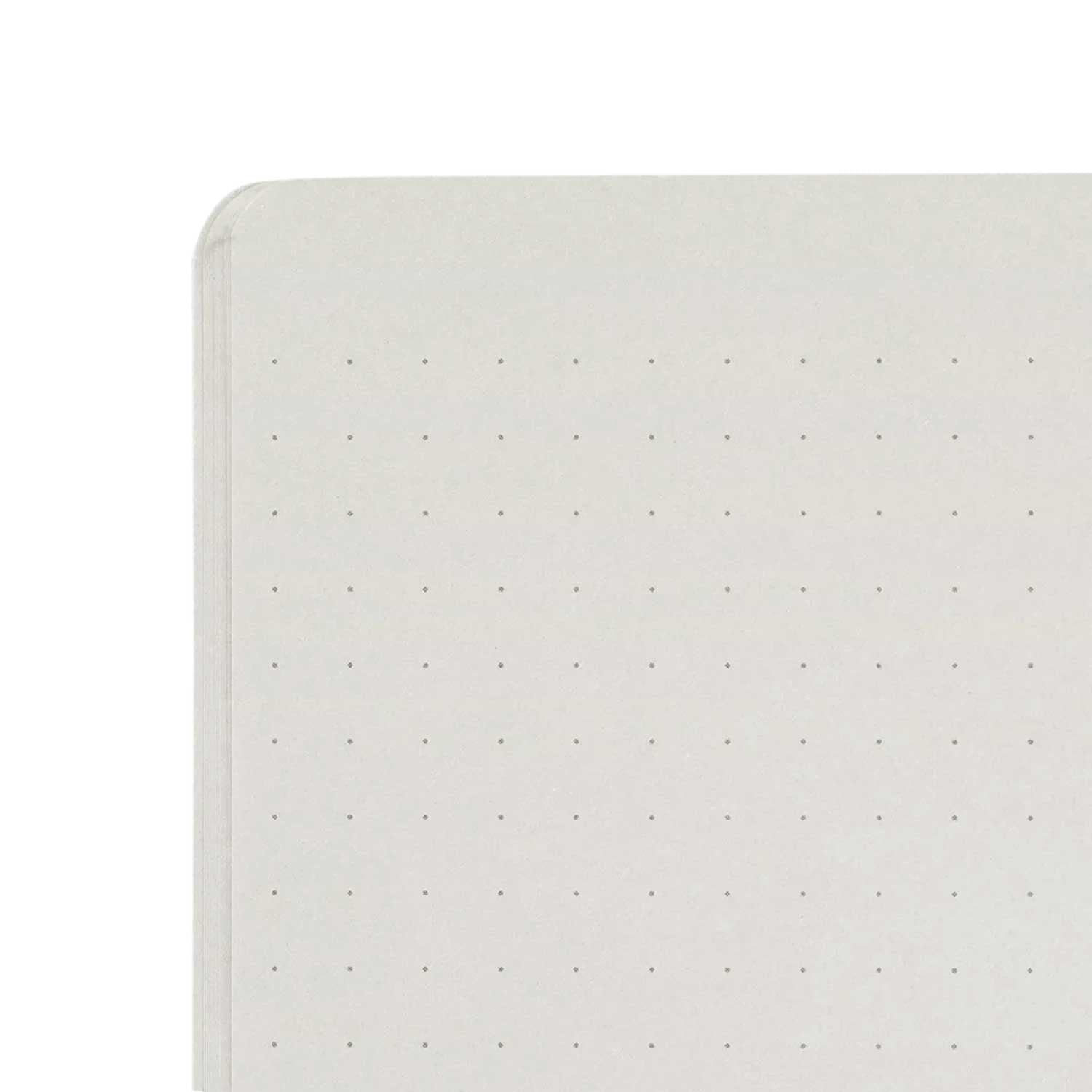 Midori Soft Colour Grey Notebook - A5, Dotted
