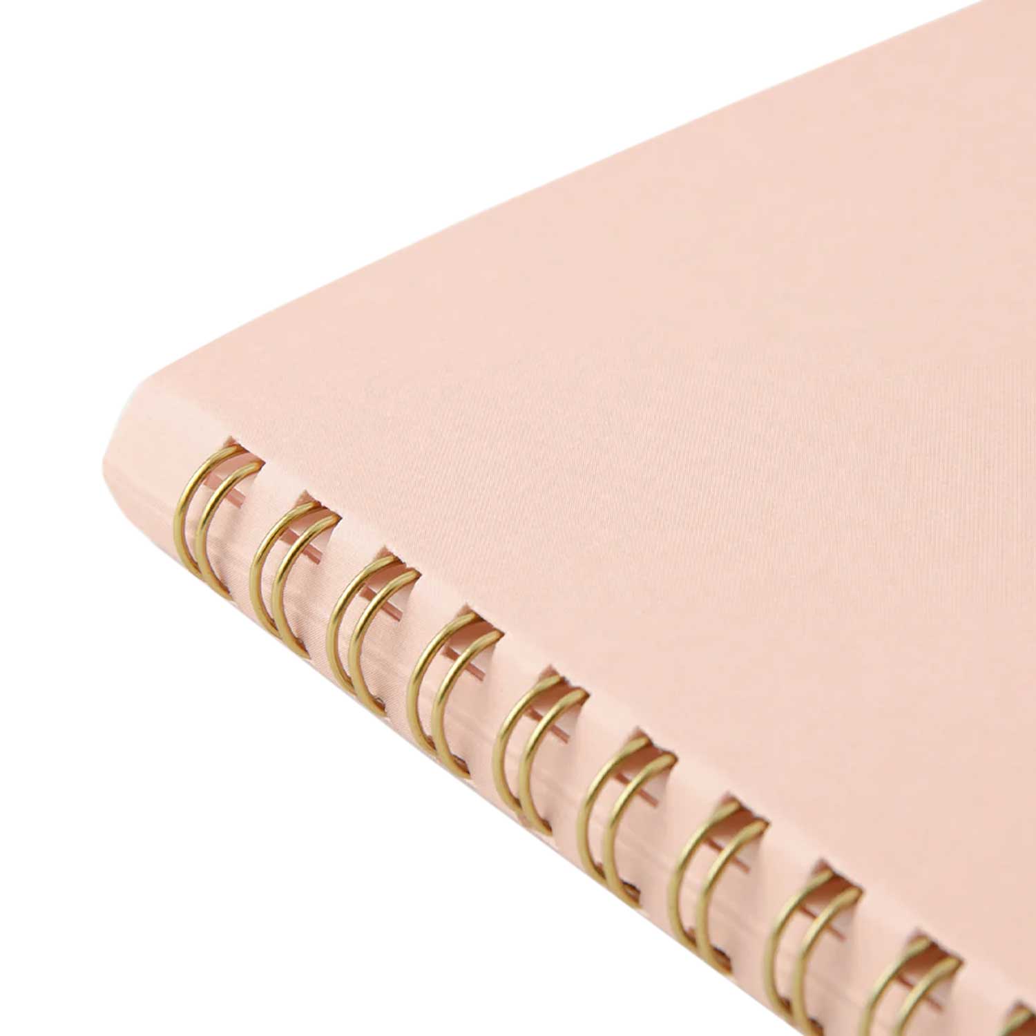 Midori Soft Colour Pink Spiral Notebook - A5, Dotted
