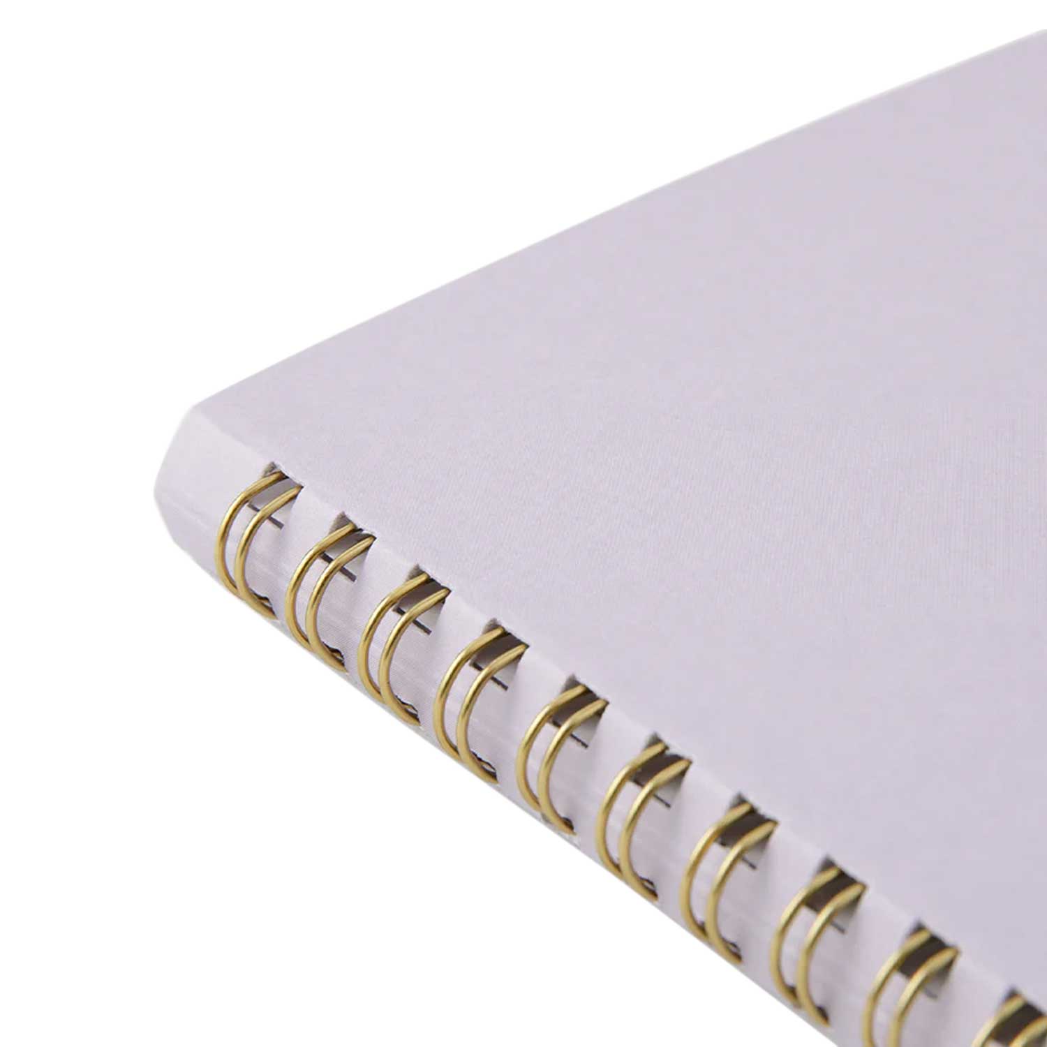 Midori Soft Colour Purple Spiral Notebook - A5, Dotted