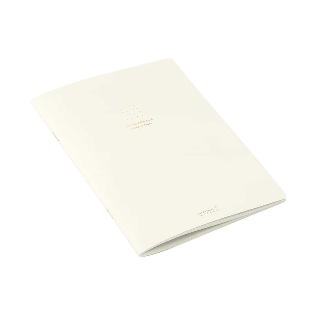 Midori Soft Colour White Notebook - A5, Dotted