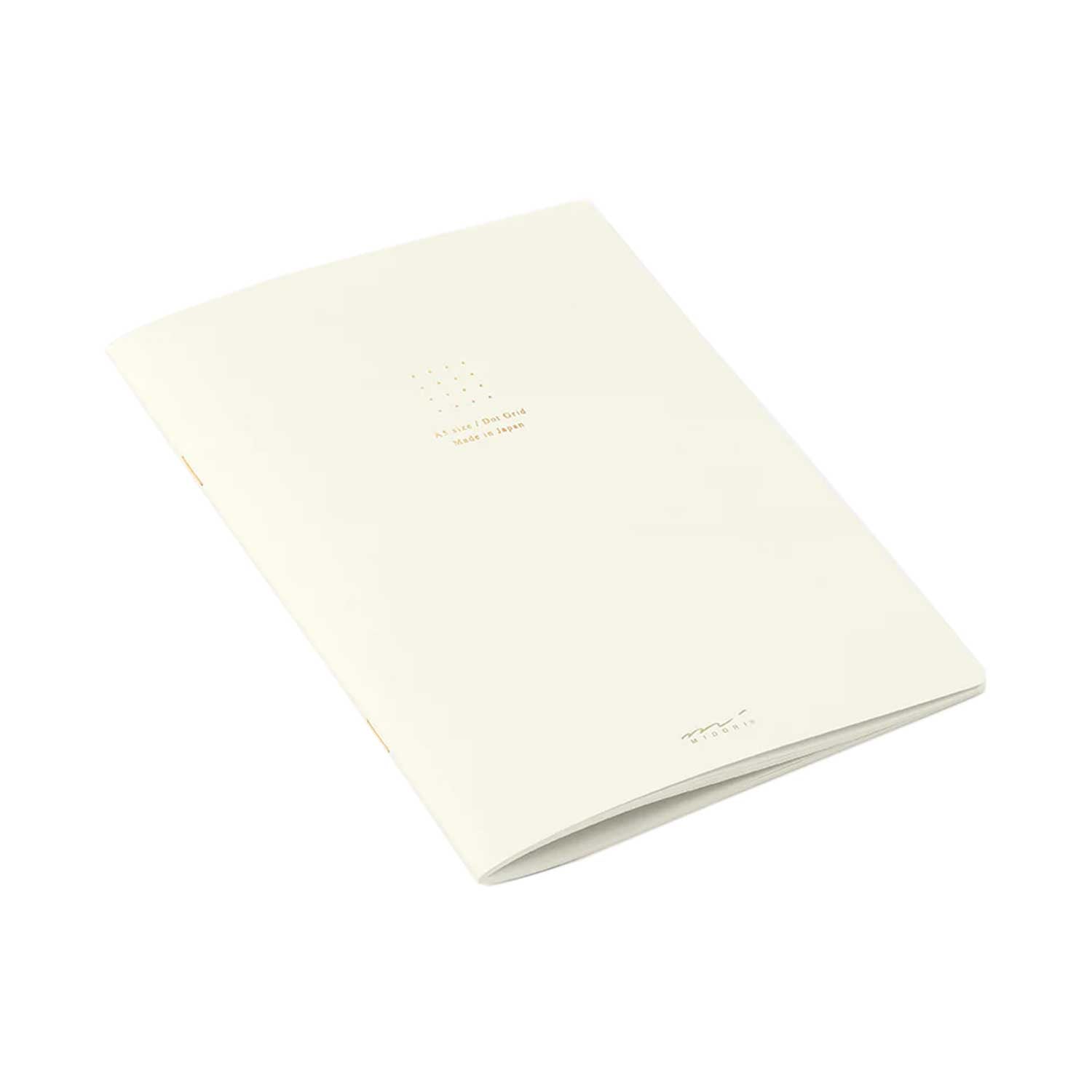 Midori Soft Colour White Notebook - A5, Dotted