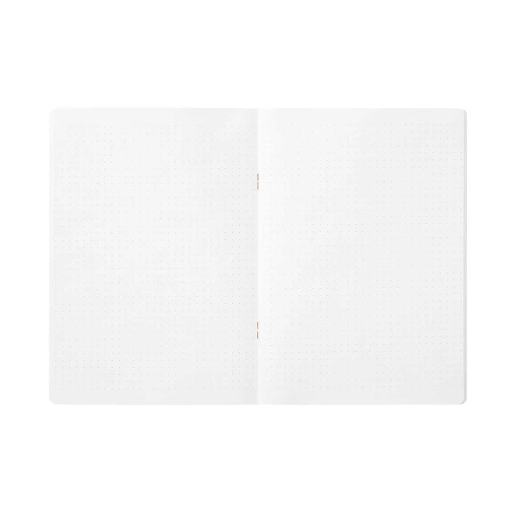 Midori Soft Colour White Notebook - A5, Dotted