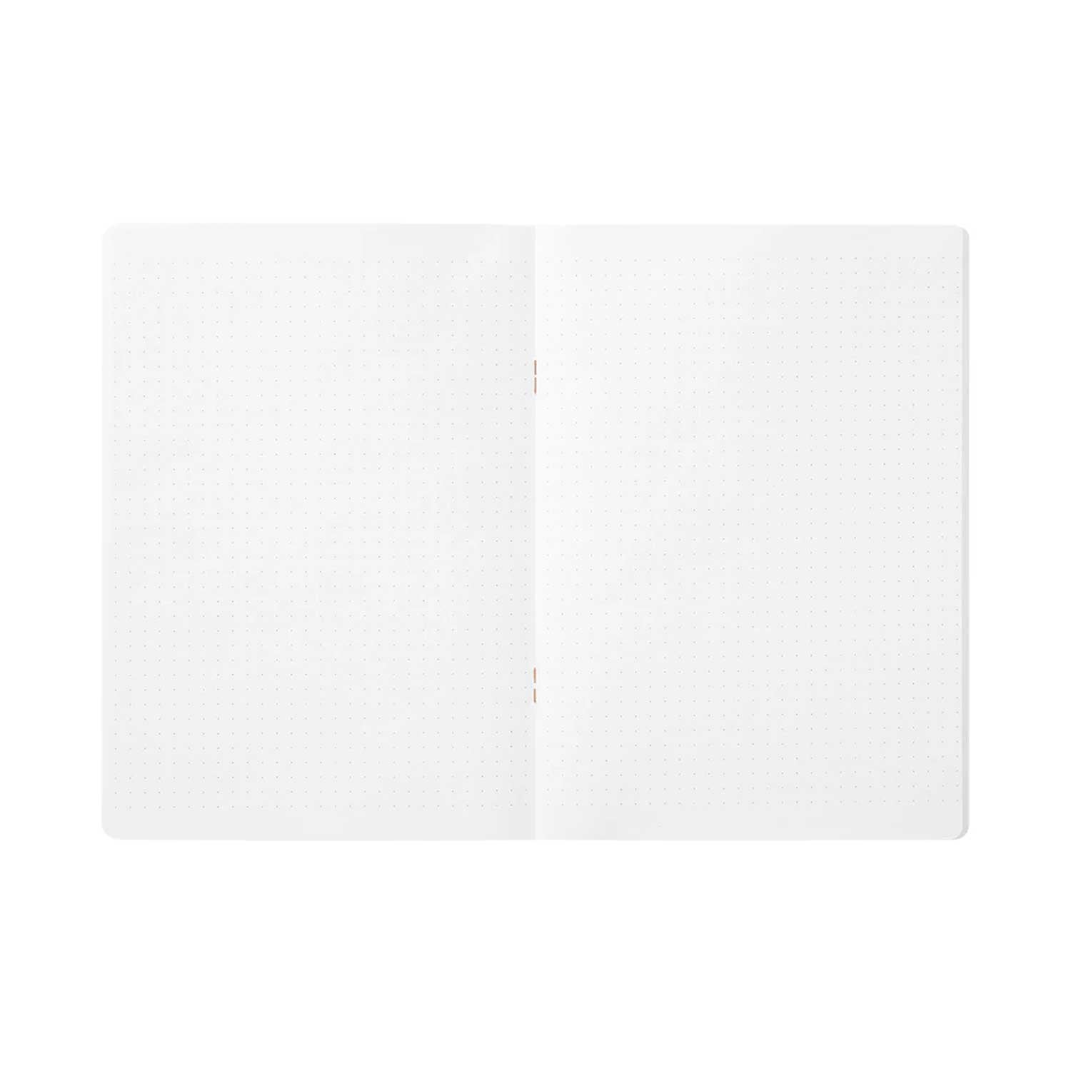 Midori Soft Colour White Notebook - A5, Dotted
