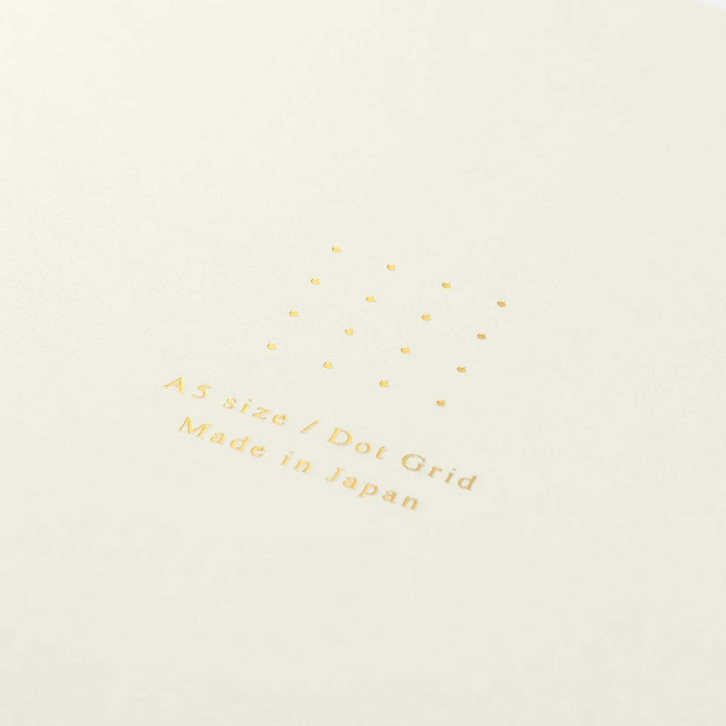 Midori Soft Colour White Notebook - A5, Dotted
