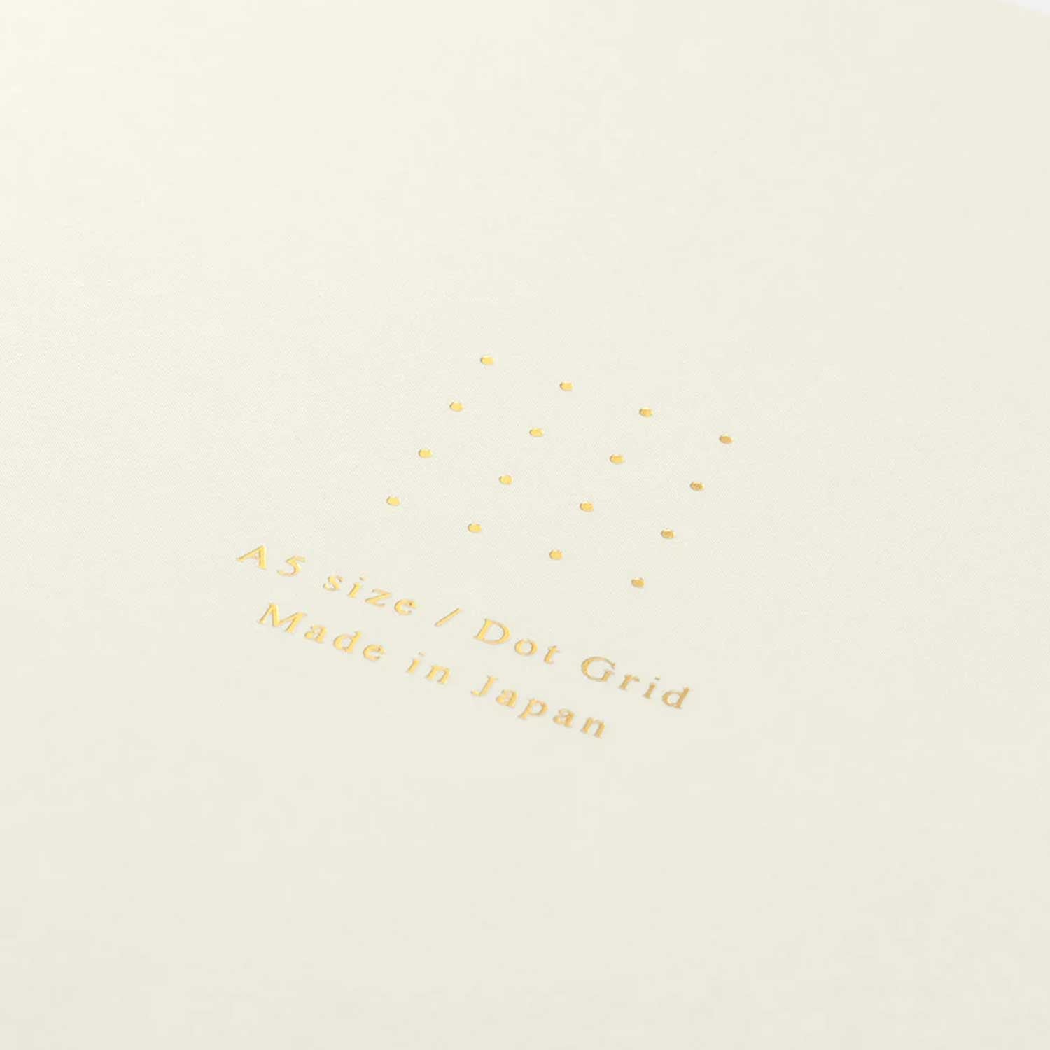Midori Soft Colour White Notebook - A5, Dotted