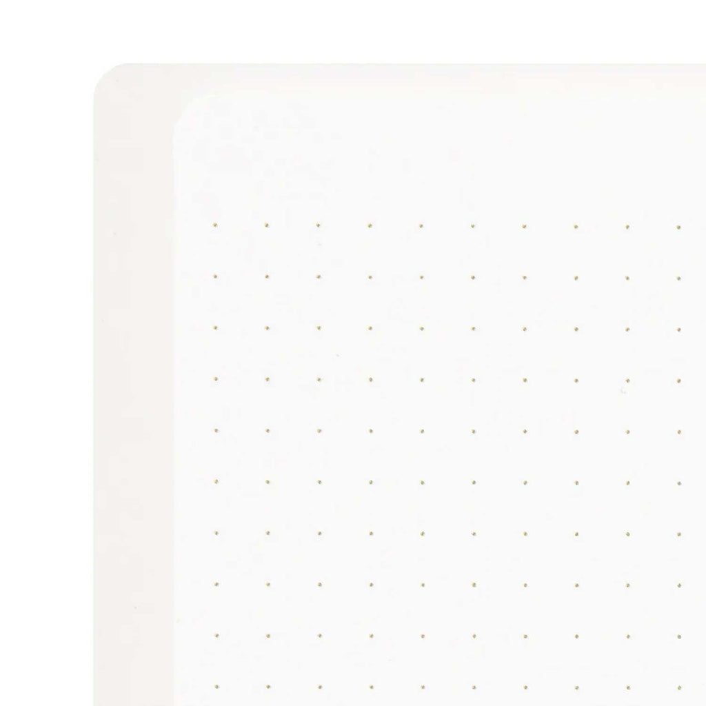 Midori Soft Colour White Spiral Notebook - A5, Dotted