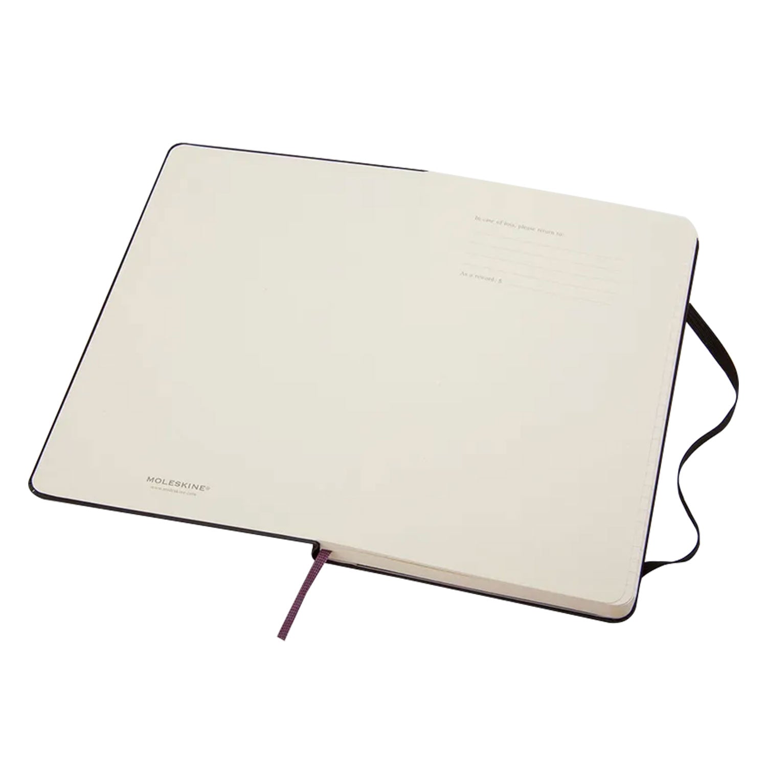 Moleskine Classic Hard Cover Black Notebook - A5, Ruled