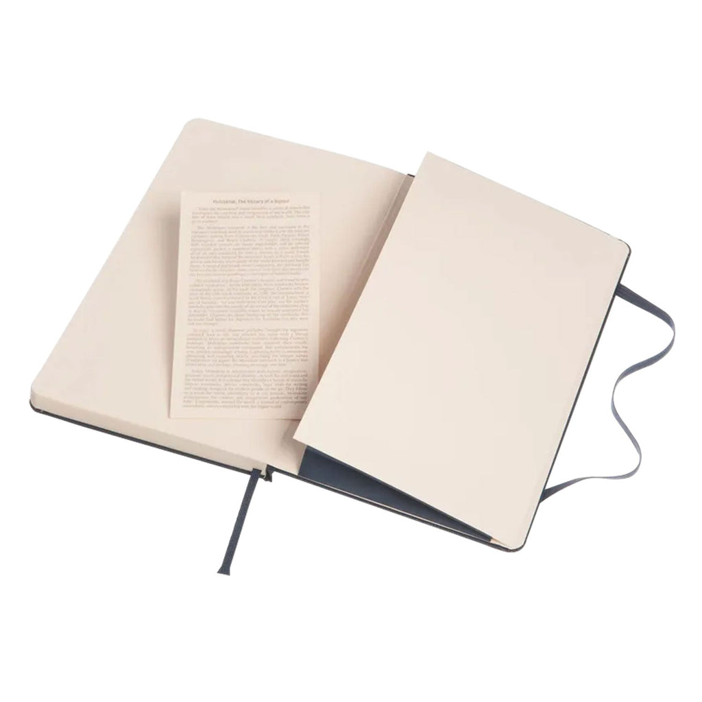 Moleskine Classic Hard Cover Sapphire Blue Notebook - A5, Ruled