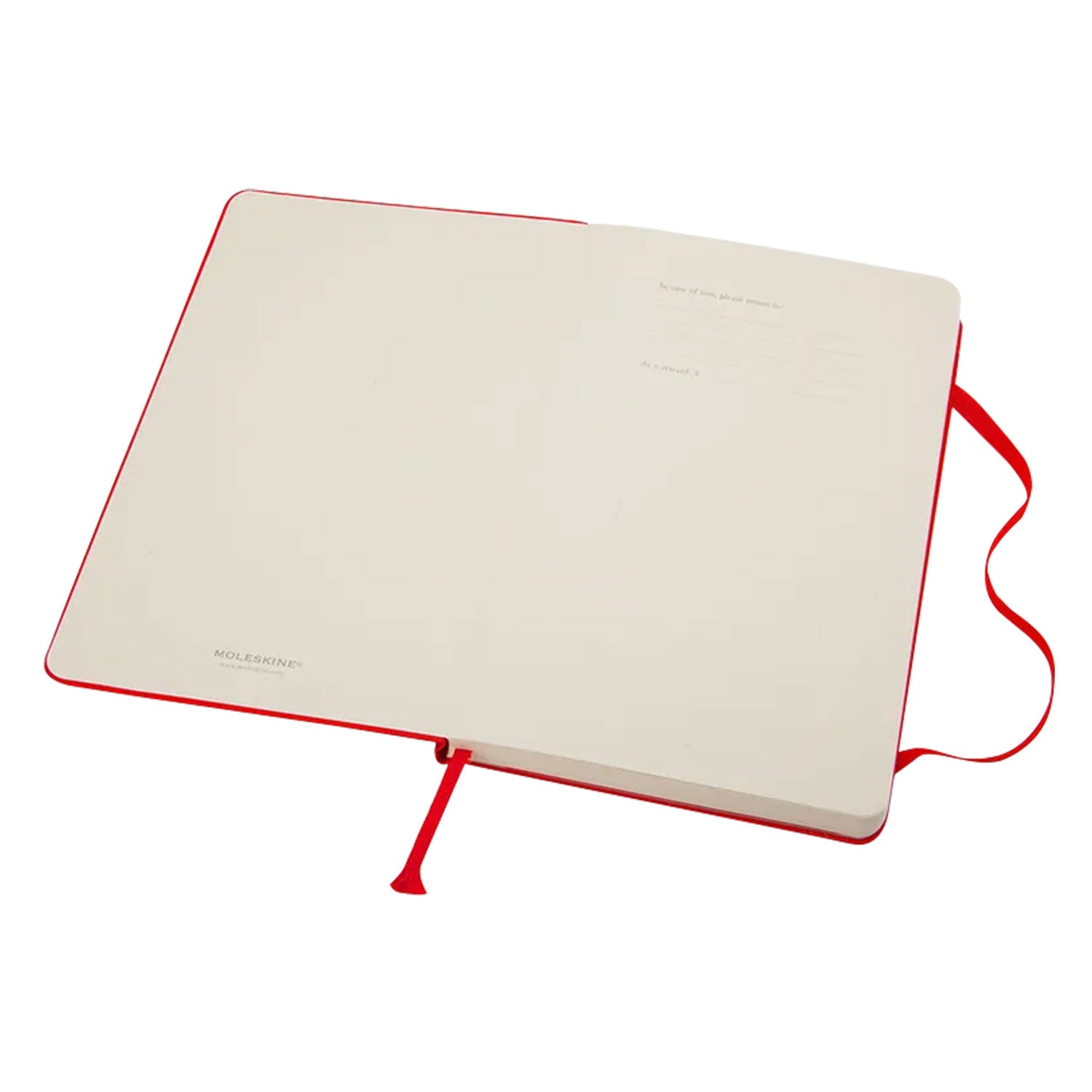 Moleskine Classic Hard Cover Red Notebook - A5, Ruled