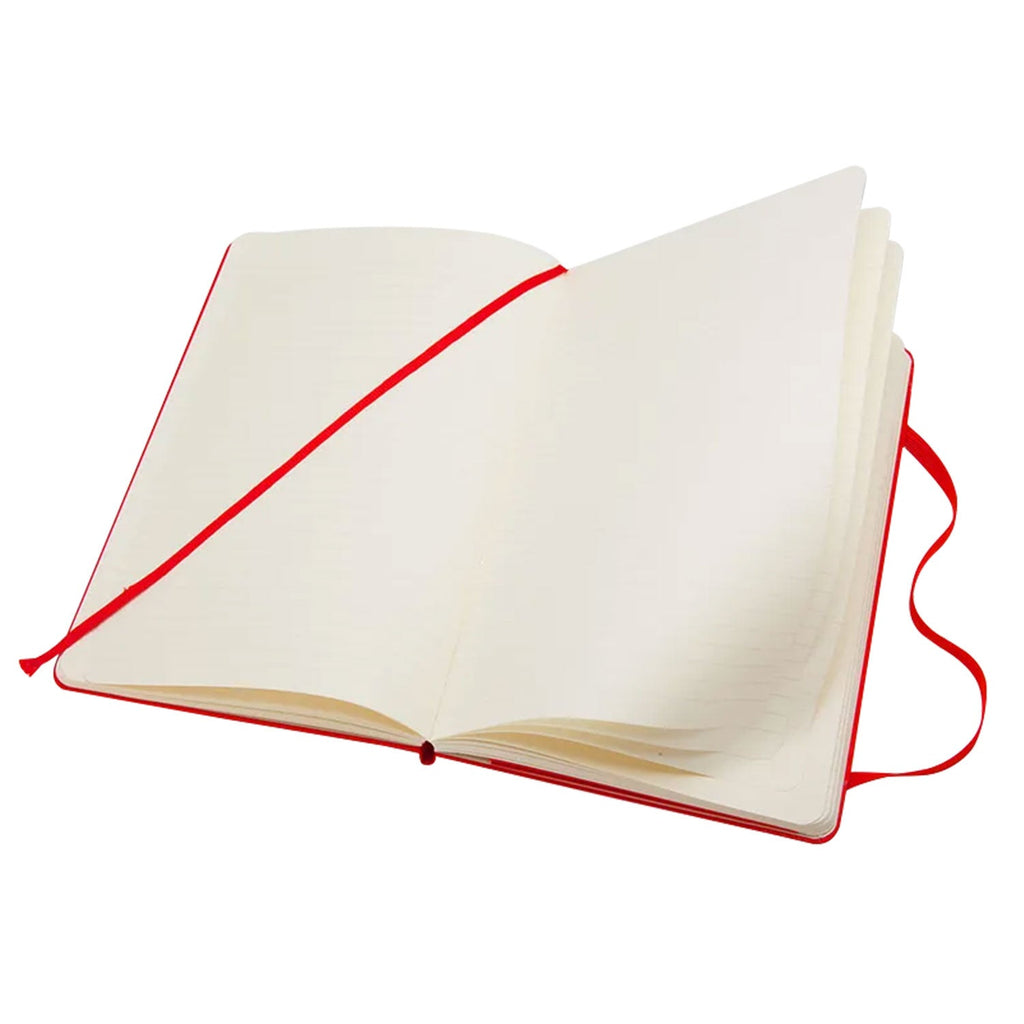 Moleskine Classic Hard Cover Red Notebook - A5, Ruled