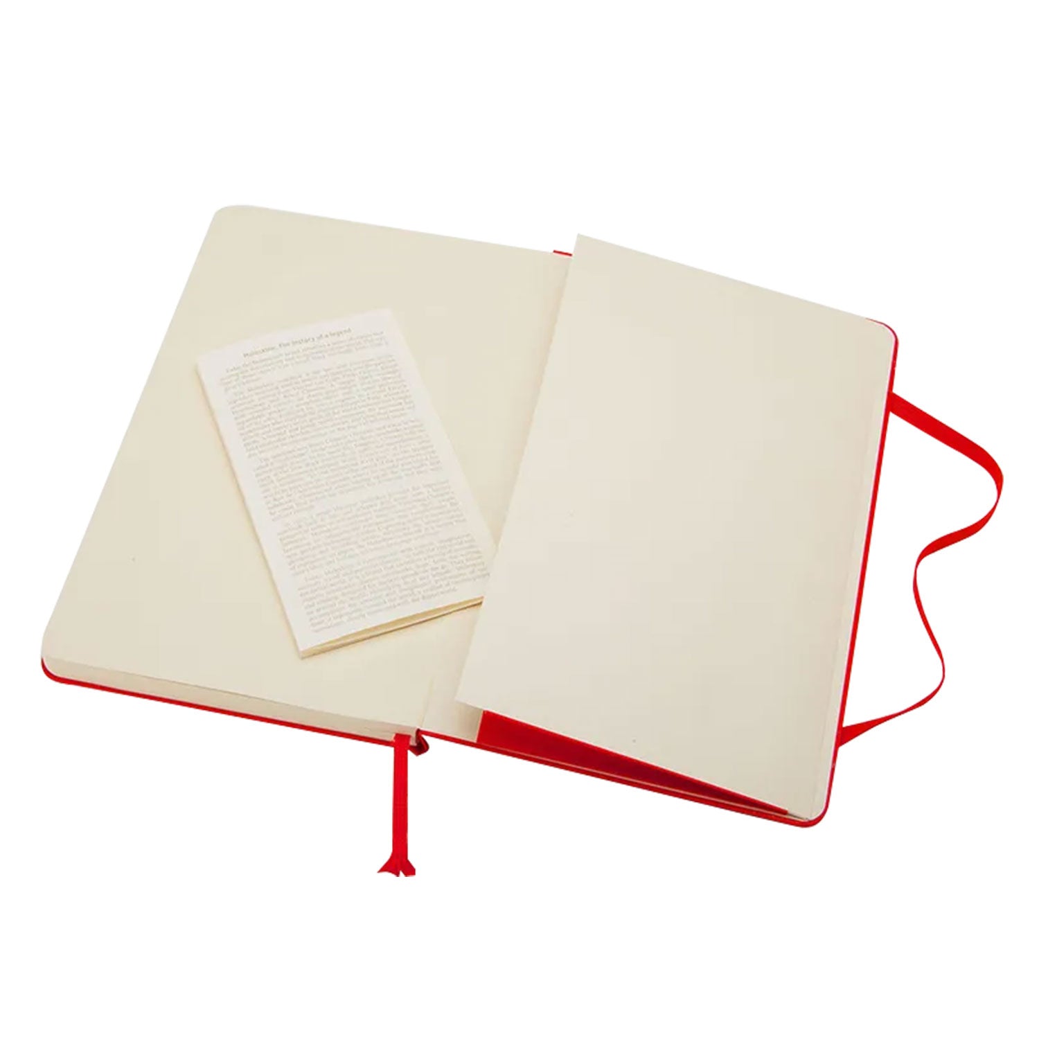 Moleskine Classic Hard Cover Red Notebook - A5, Ruled