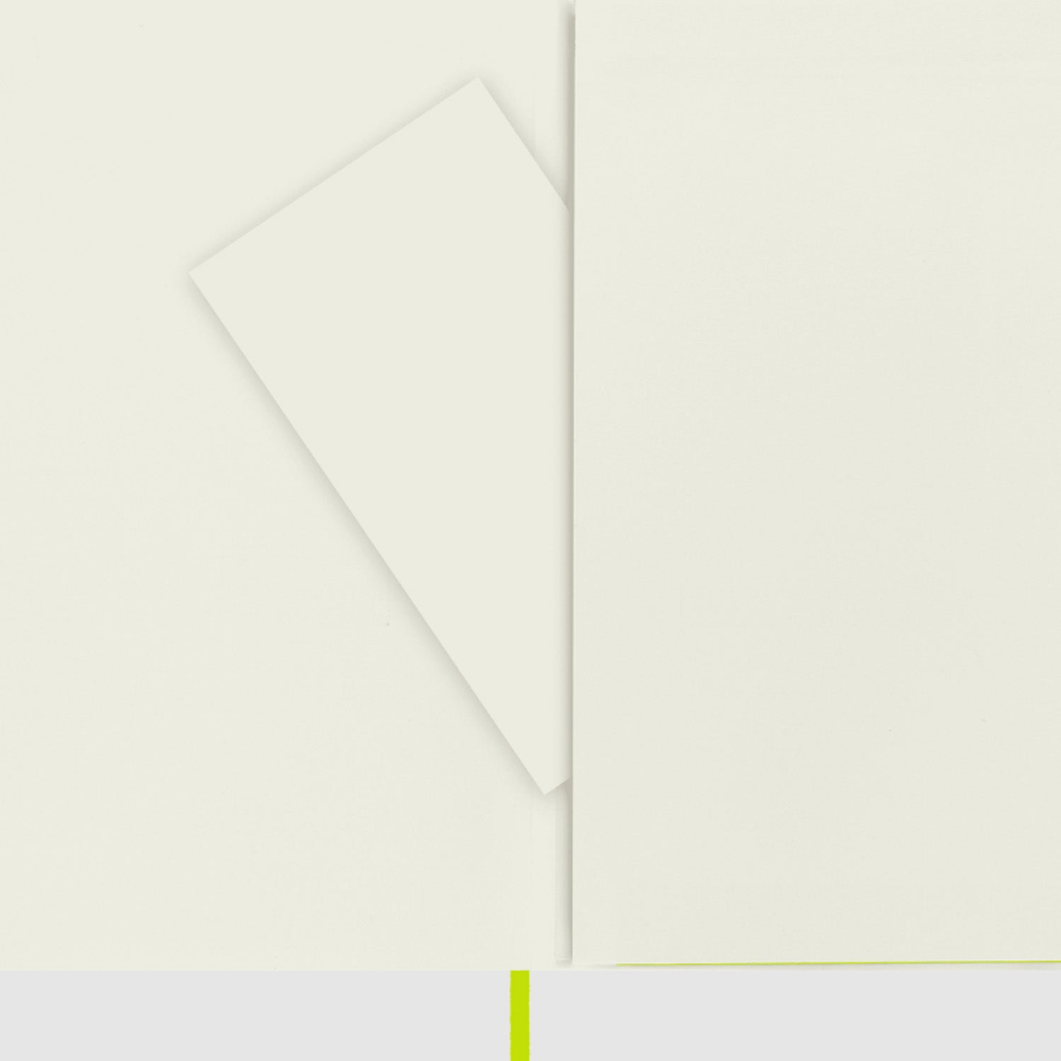 Moleskine Classic Hard Cover Lemon Green Notebook - A5, Ruled