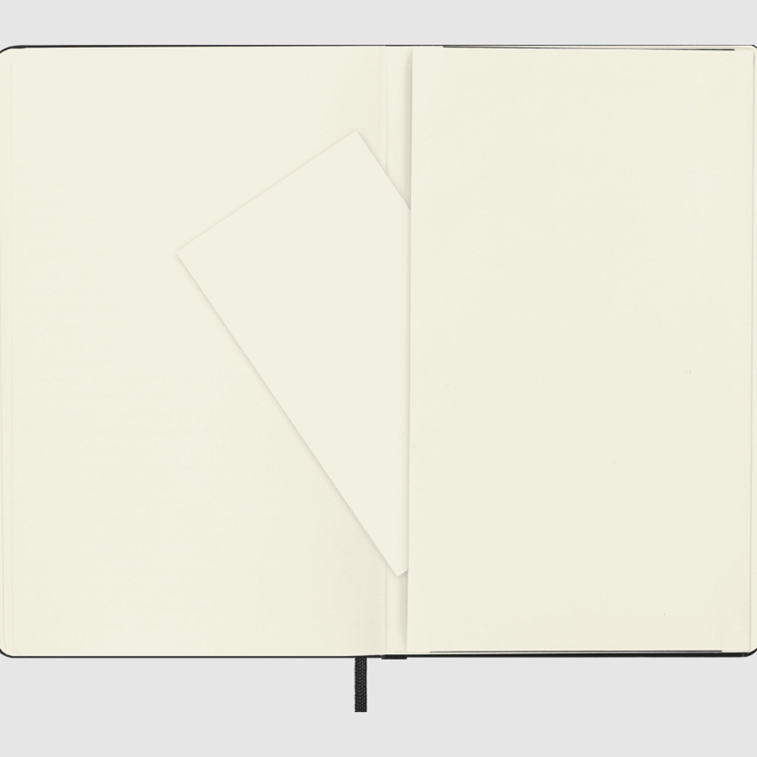 Moleskine Classic Hard Cover Notebook - Black - A5 - Plain