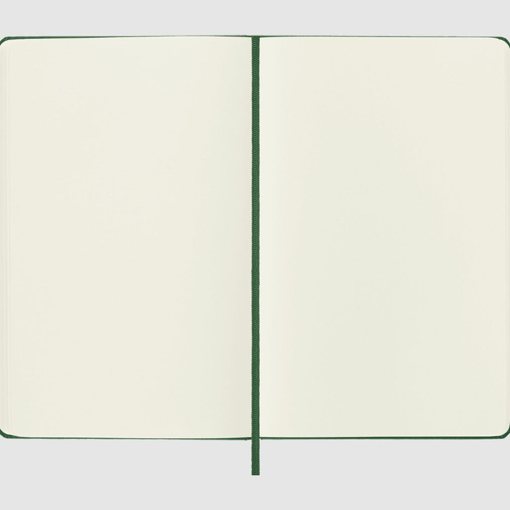 Moleskine Classic Hard Cover Notebook - Myrtle Green - A5 - Plain