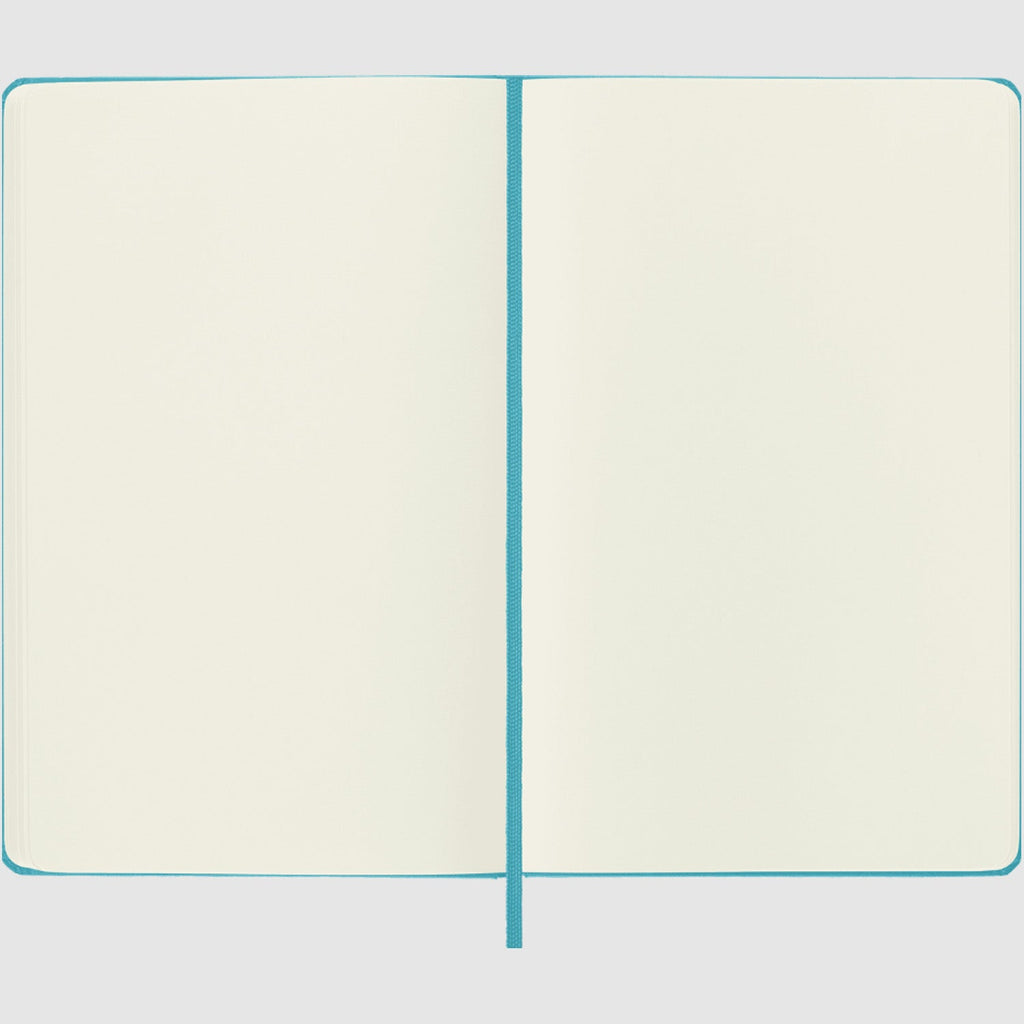 Moleskine Classic Hard Cover Notebook - Reef Blue - A5 - Plain