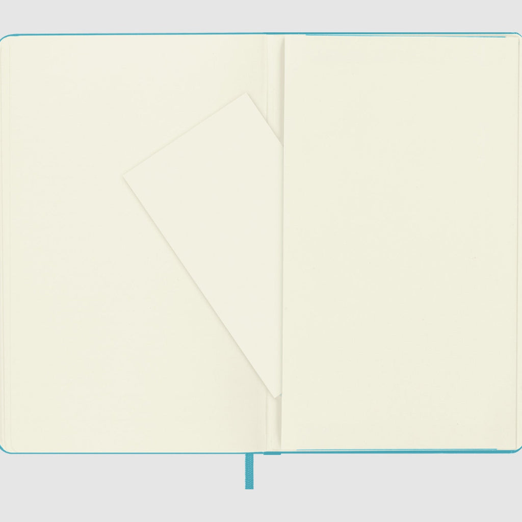 Moleskine Classic Hard Cover Notebook - Reef Blue - A5 - Plain