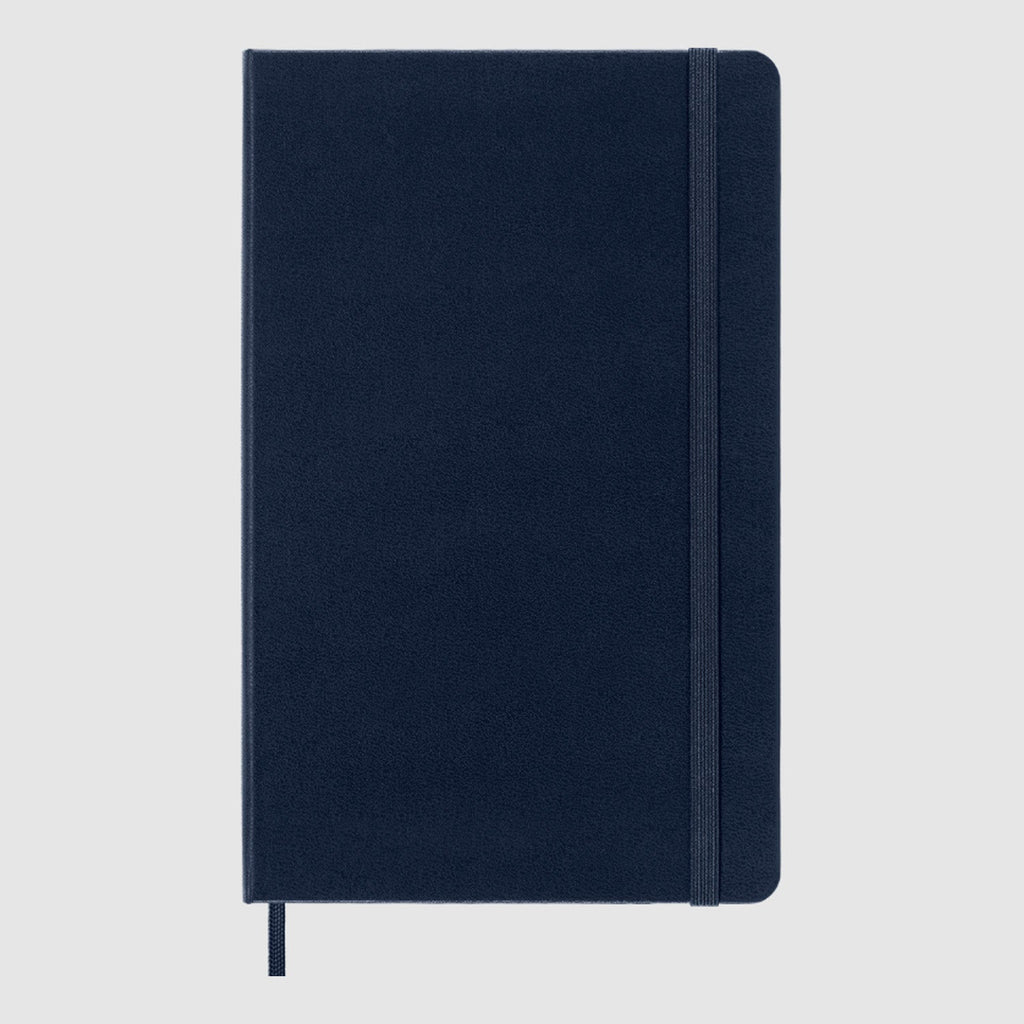 Moleskine Classic Hard Cover Notebook - Sapphire Blue - A5 - Plain