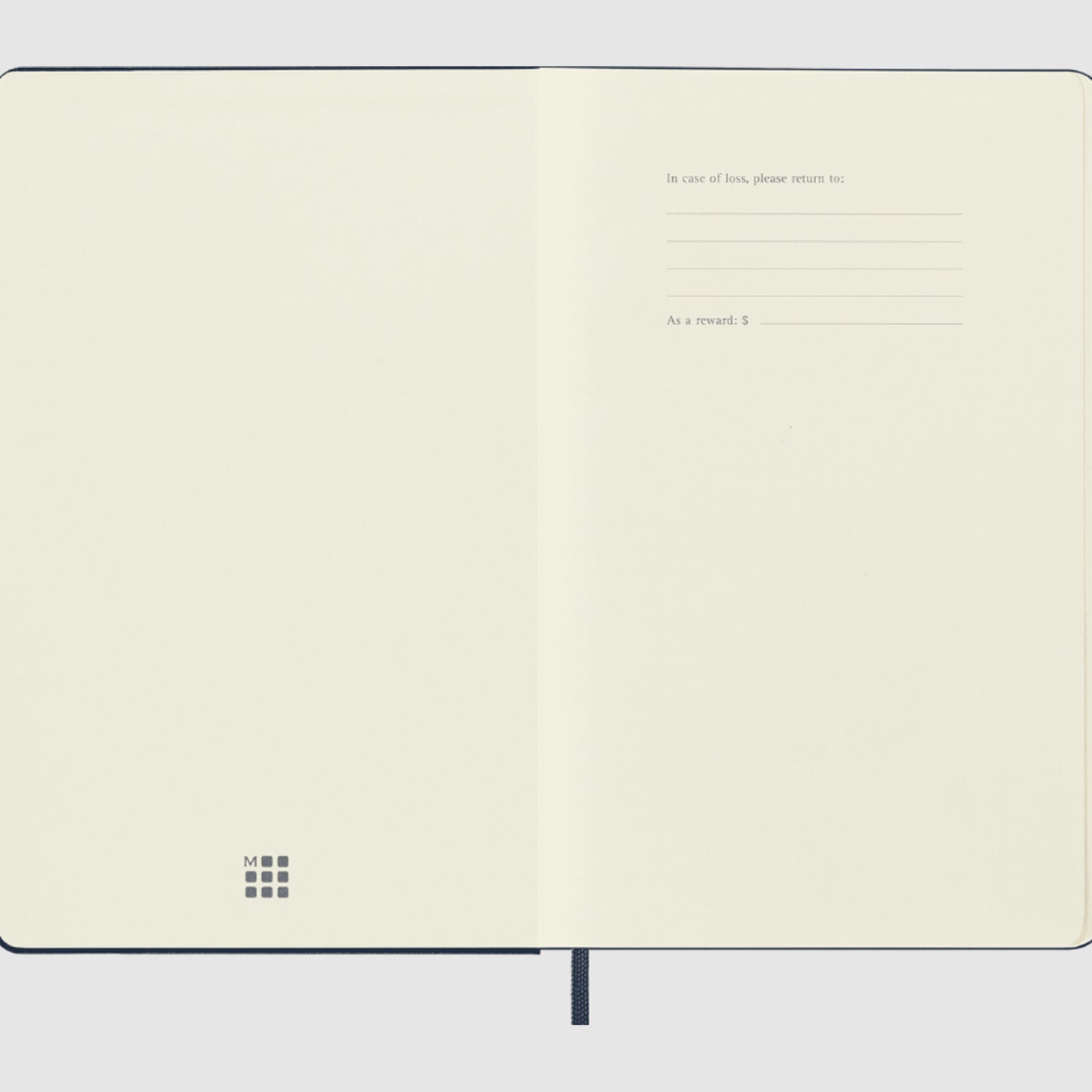 Moleskine Classic Hard Cover Notebook - Sapphire Blue - A5 - Plain