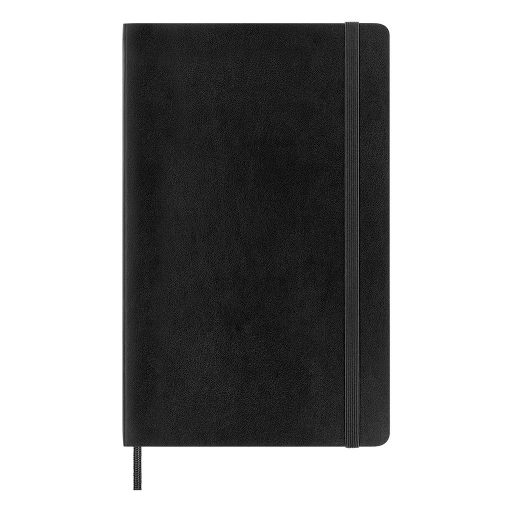 Moleskine Classic Soft Cover Black Notebook - A5, Ruled