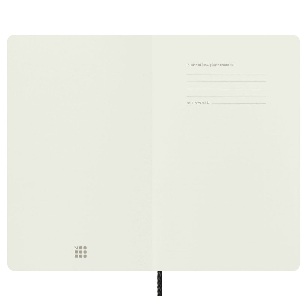 Moleskine Classic Soft Cover Black Notebook - A5, Ruled