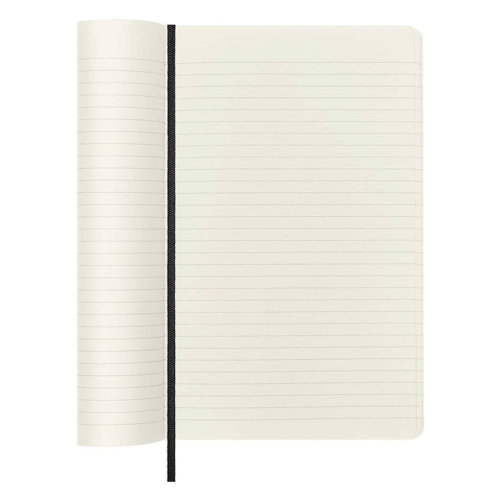 Moleskine Classic Soft Cover Black Notebook - A5, Ruled