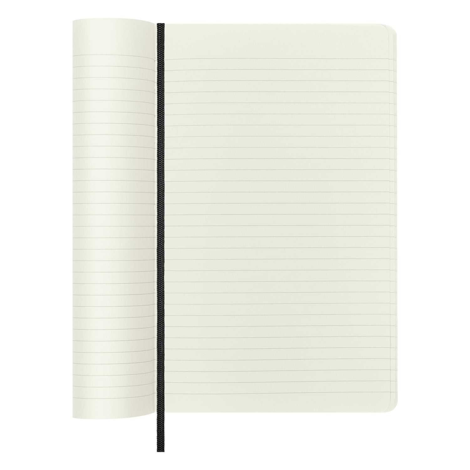 Moleskine Classic Soft Cover Black Notebook - A5, Ruled