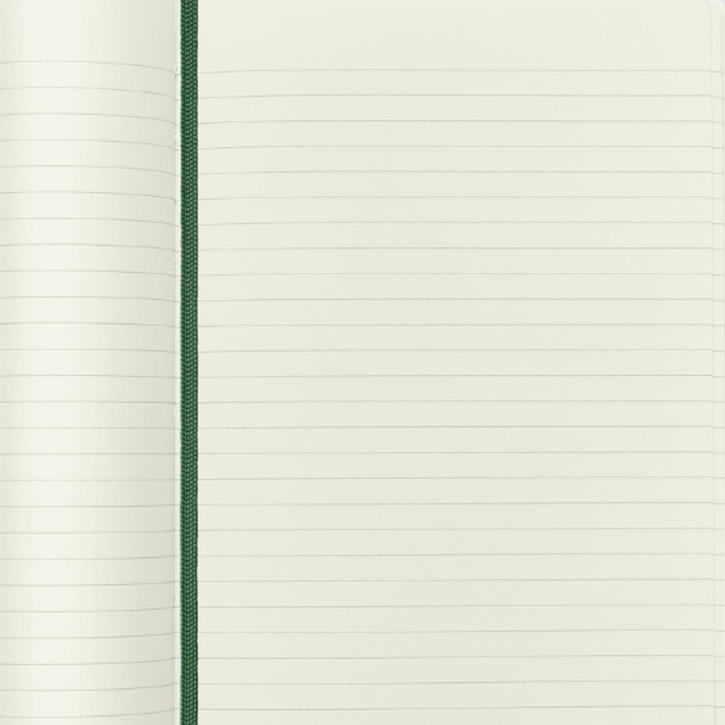 Moleskine Classic Soft Cover Myrtle Green Notebook - A5, Ruled