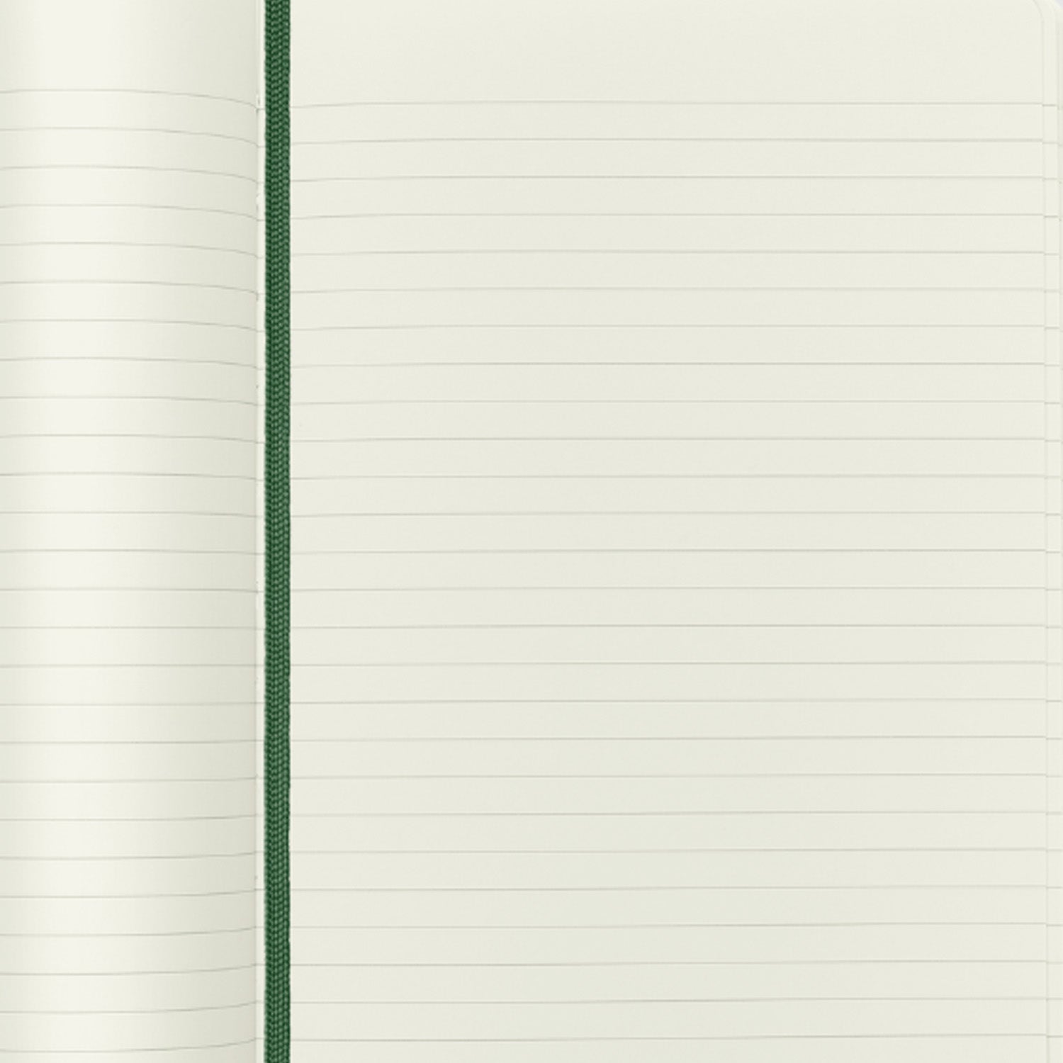 Moleskine Classic Soft Cover Myrtle Green Notebook - A5, Ruled