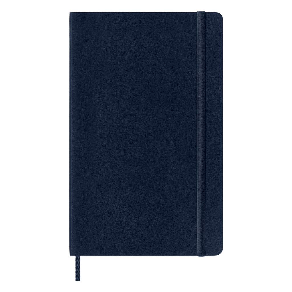 Moleskine Classic Soft Cover Navy Blue Notebook - A5, Ruled