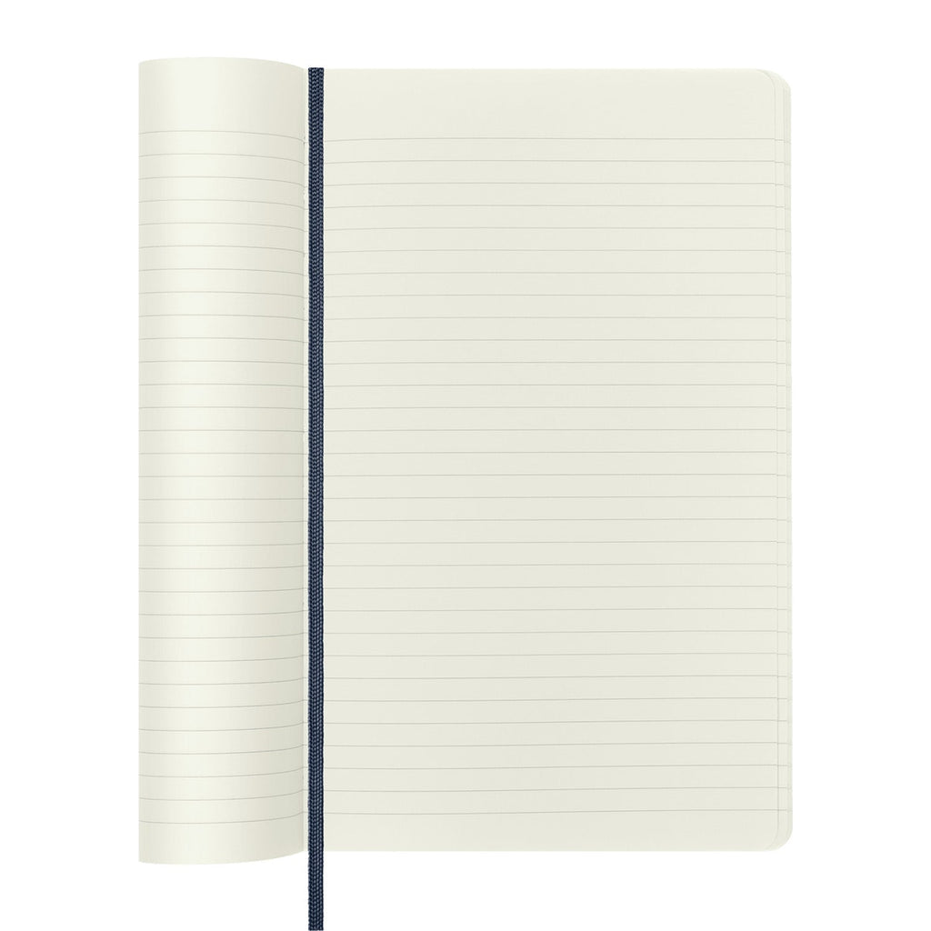 Moleskine Classic Soft Cover Navy Blue Notebook - A5, Ruled