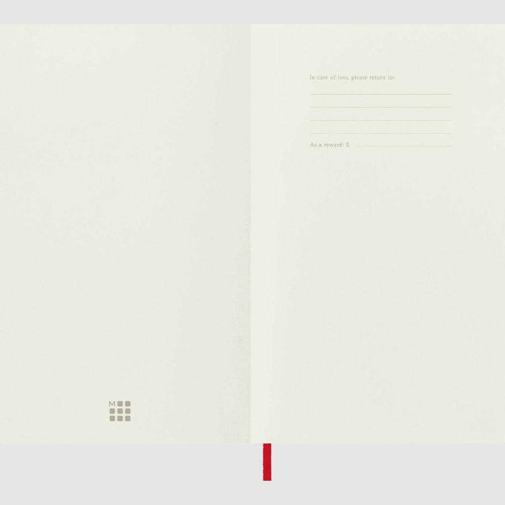 Moleskine Classic Soft Cover Notebook - Red - A5 - Plain