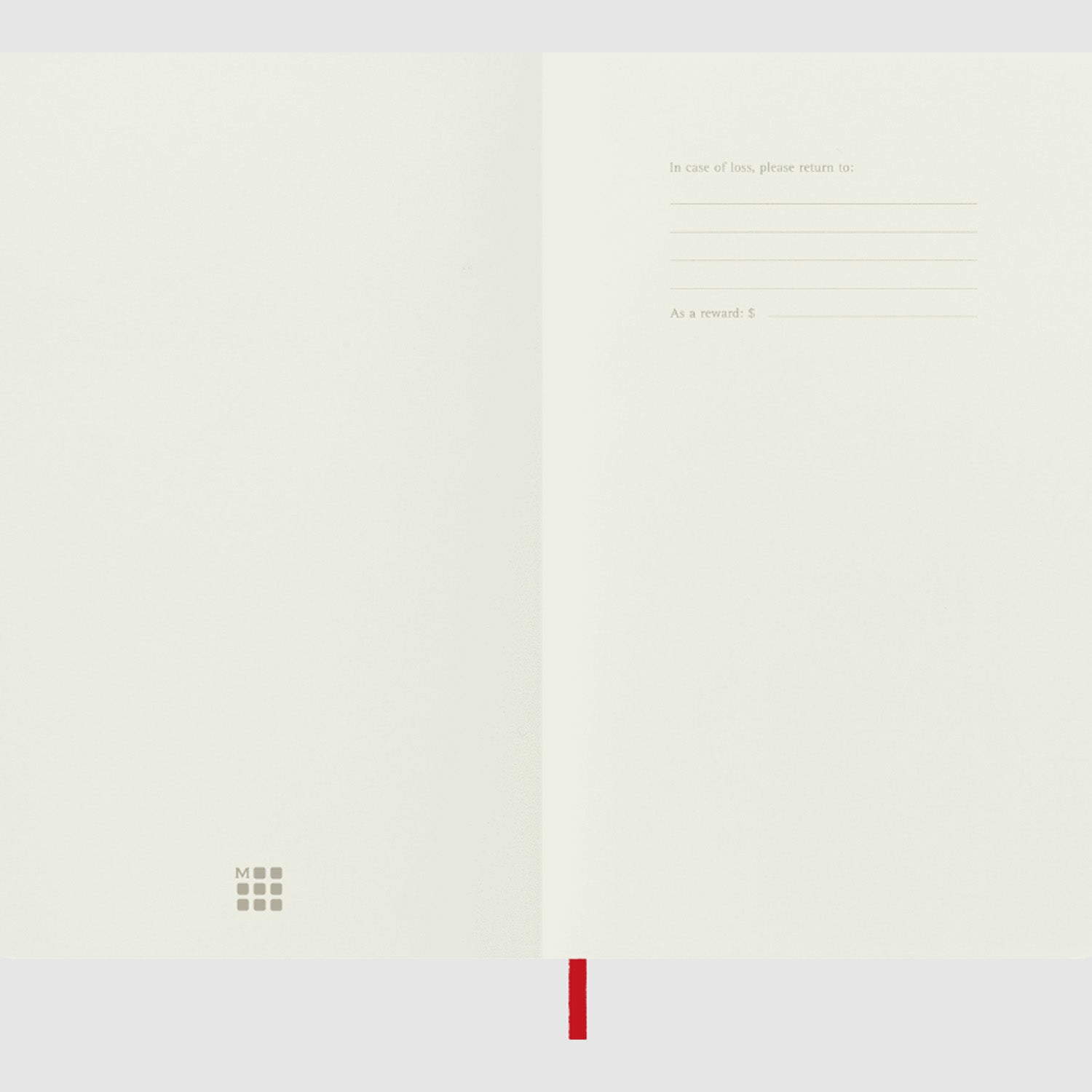 Moleskine Classic Soft Cover Notebook - Red - A5 - Plain