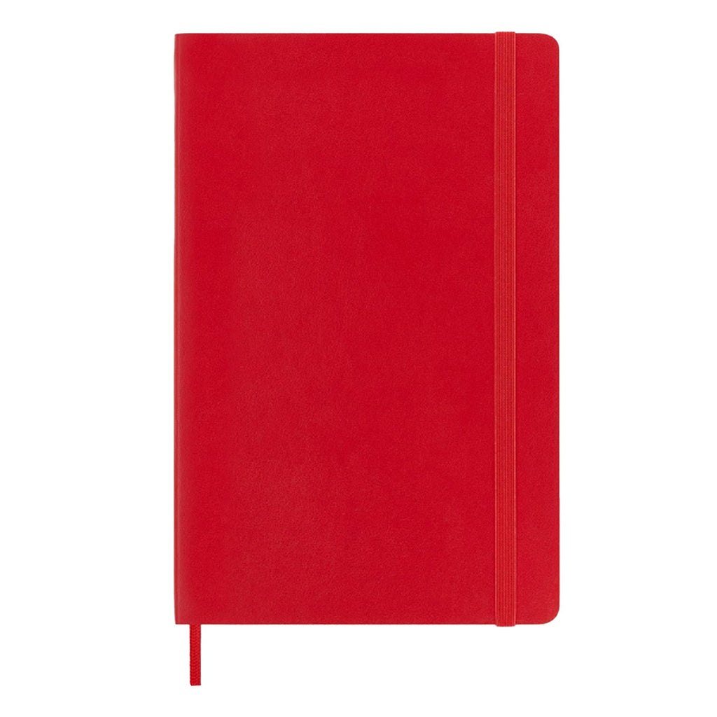 Moleskine Classic Soft Cover Red Notebook - A5, Ruled