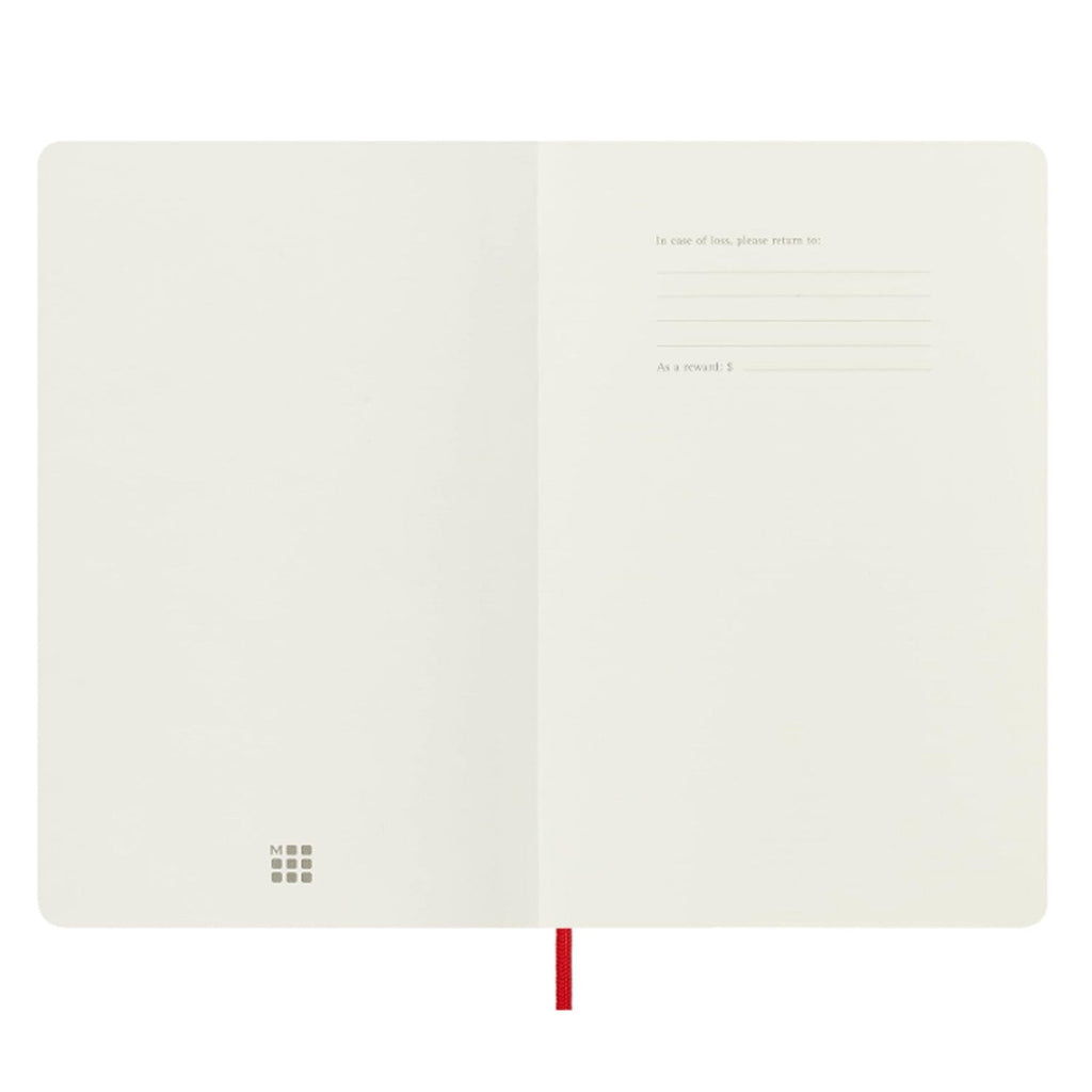 Moleskine Classic Soft Cover Red Notebook - A5, Ruled