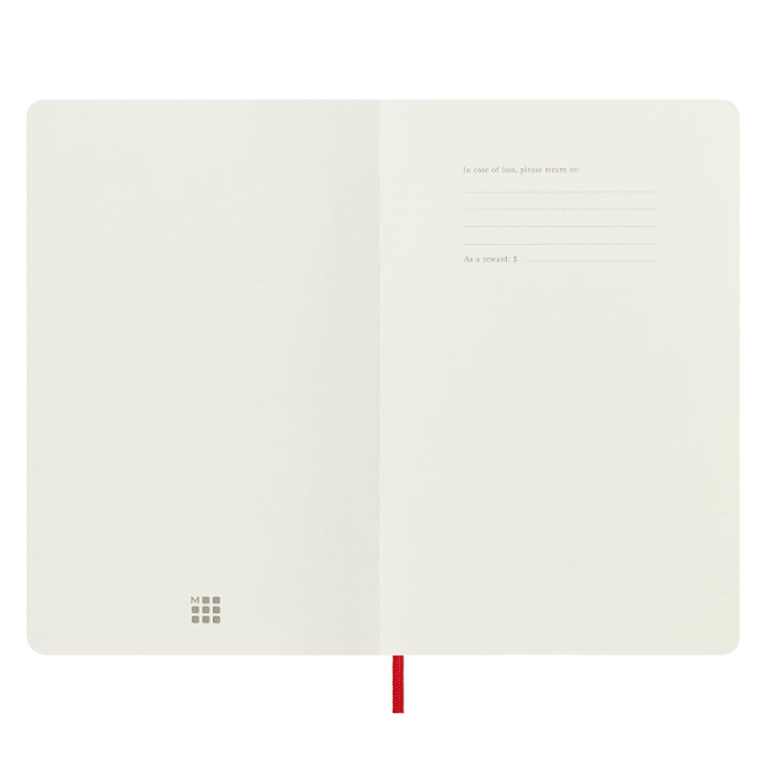 Moleskine Classic Soft Cover Red Notebook - A5, Ruled