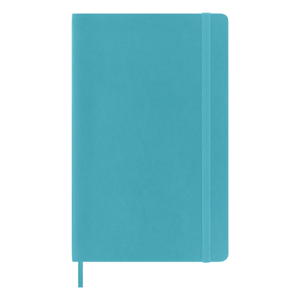 Moleskine Classic Soft Cover Reef Blue Notebook - A5, Ruled