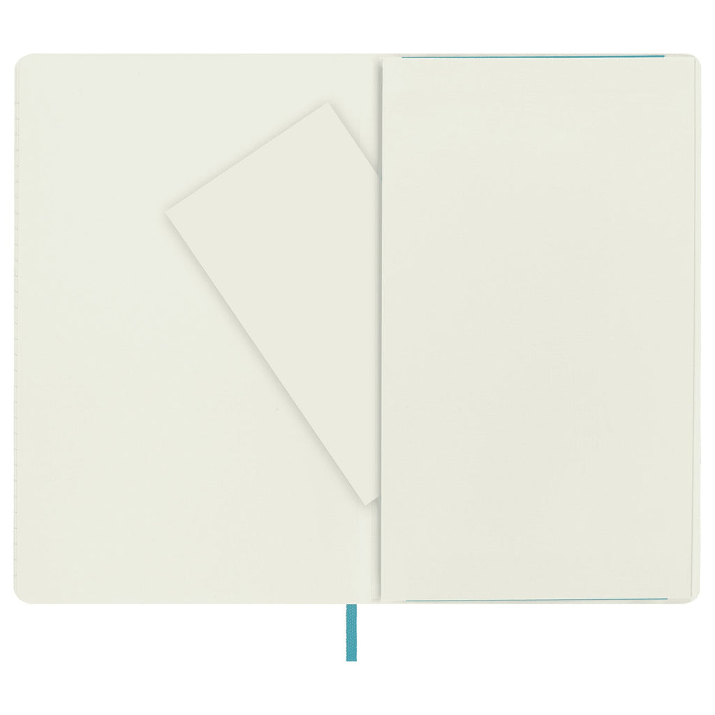 Moleskine Classic Soft Cover Reef Blue Notebook - A5, Ruled