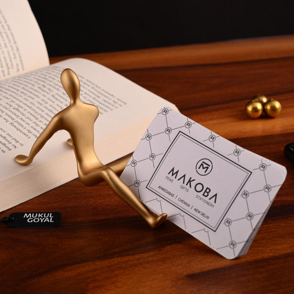 Mukul Goyal ID Card Holder - Burnished Brass