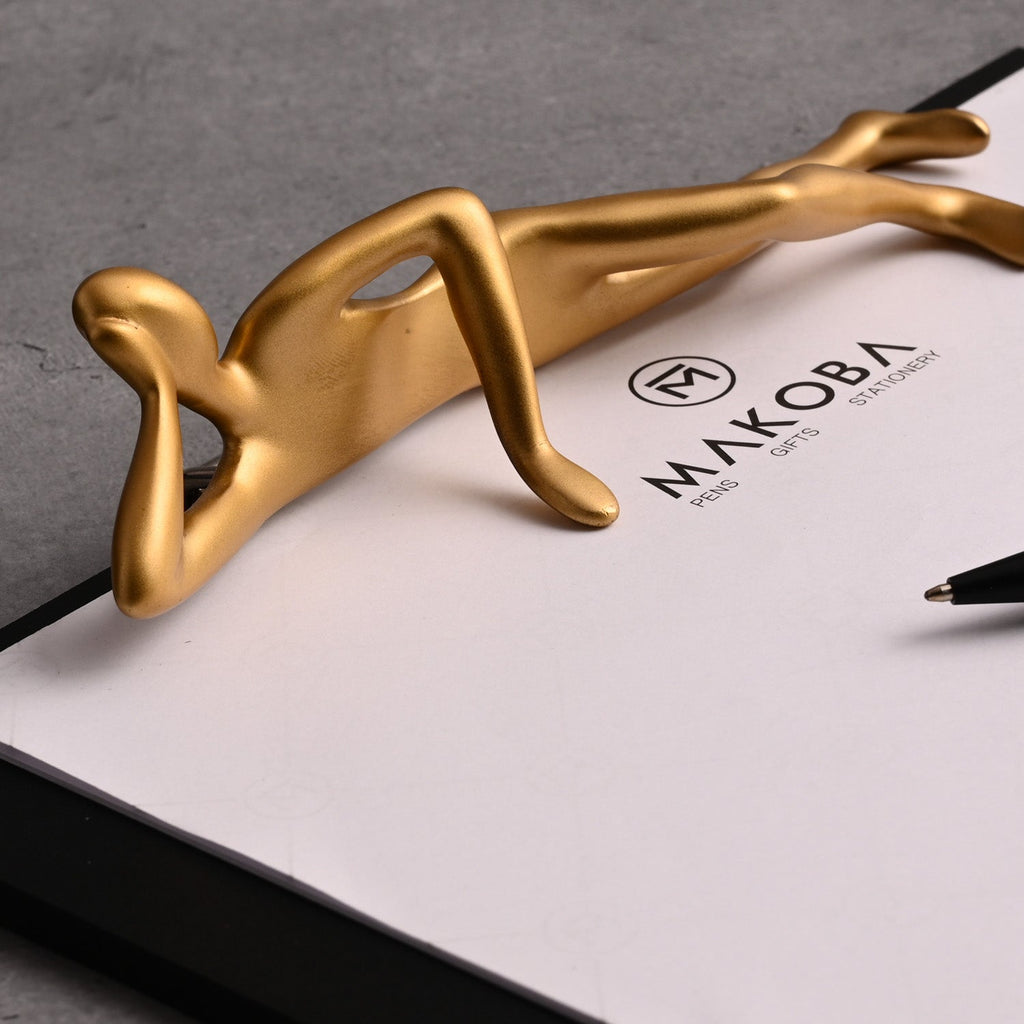 Mukul Goyal ID Clipboard - Burnished Brass