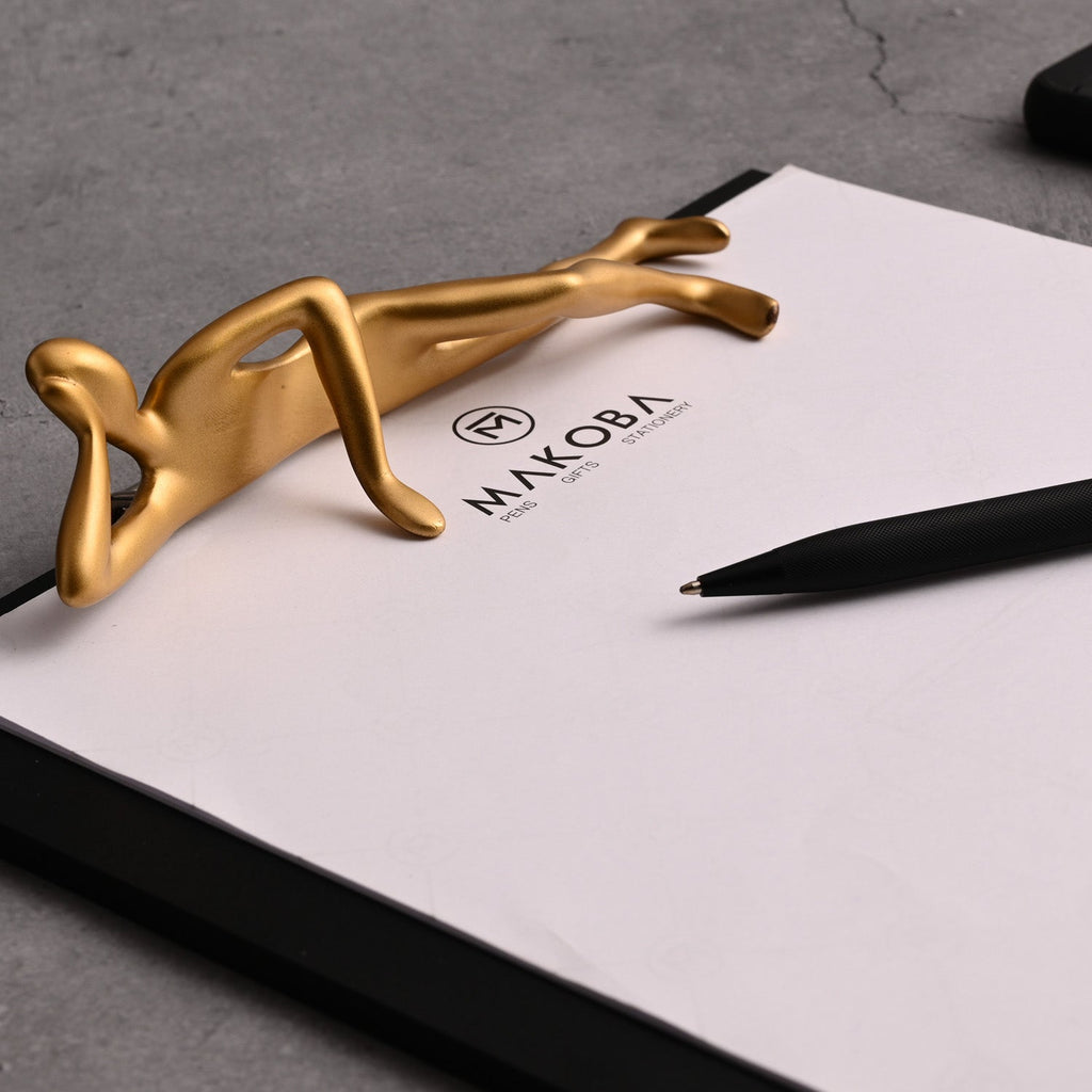 Mukul Goyal ID Clipboard - Burnished Brass