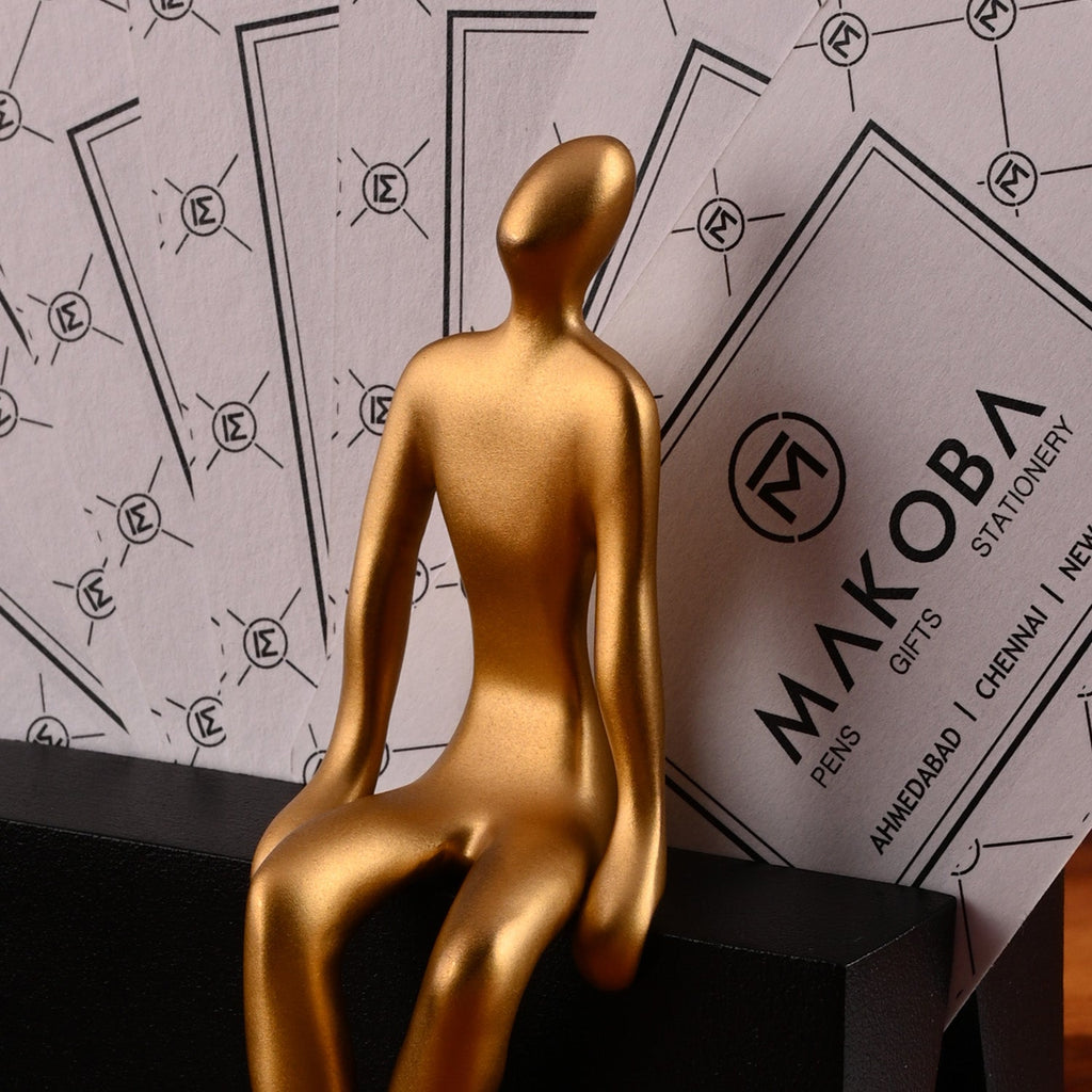 Mukul Goyal ID Paper Clip - Burnished Brass