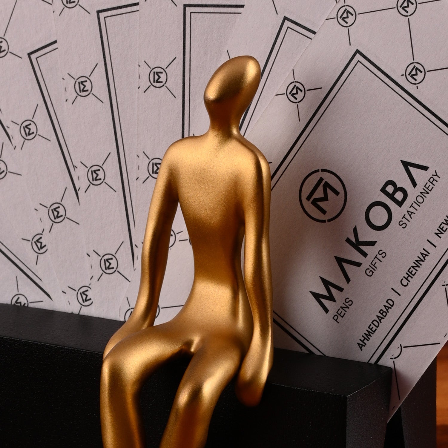 Mukul Goyal ID Paper Clip - Burnished Brass