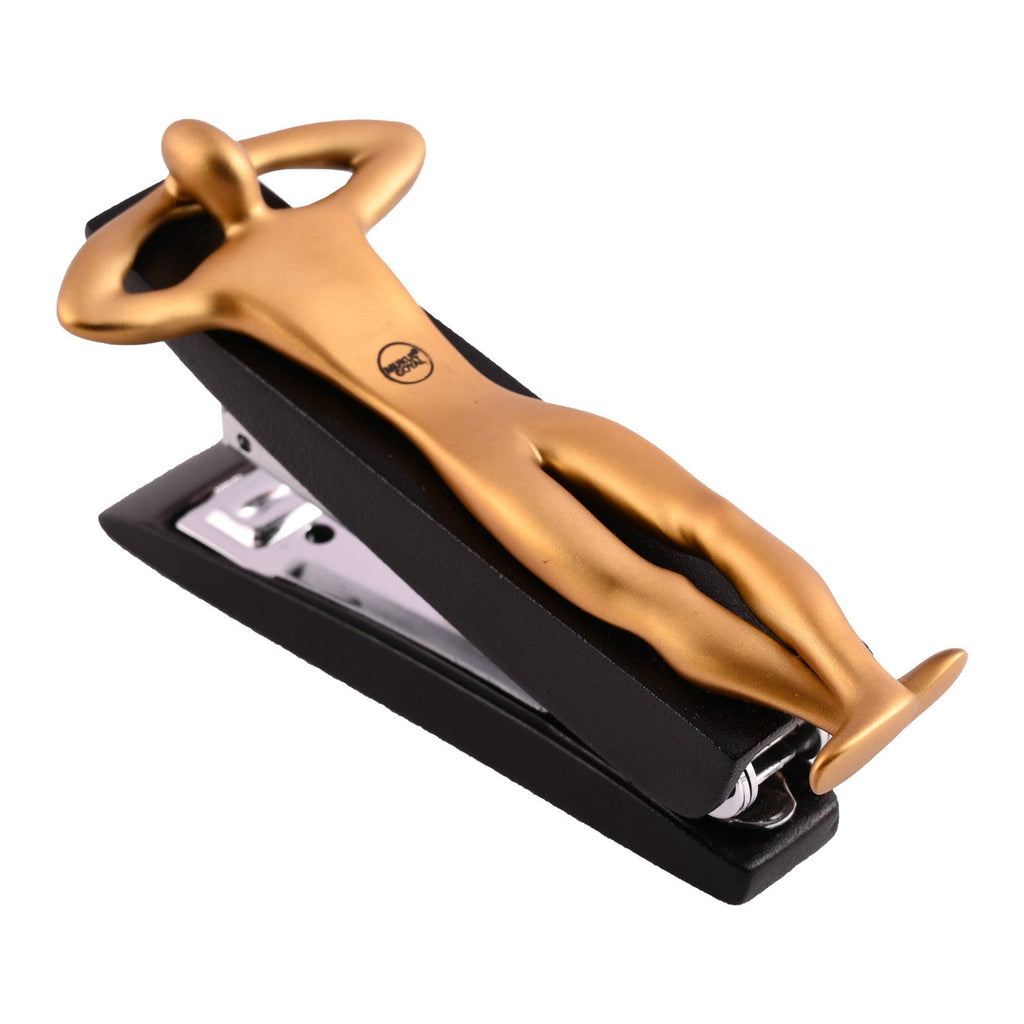 Mukul Goyal ID Stapler - Burnished Brass