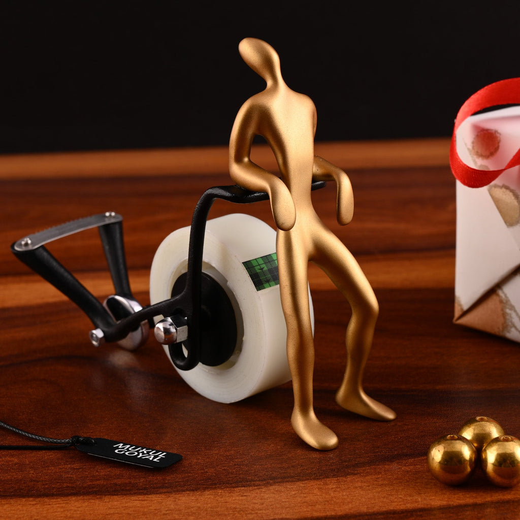 Mukul Goyal ID Tape Dispenser - Burnished Brass