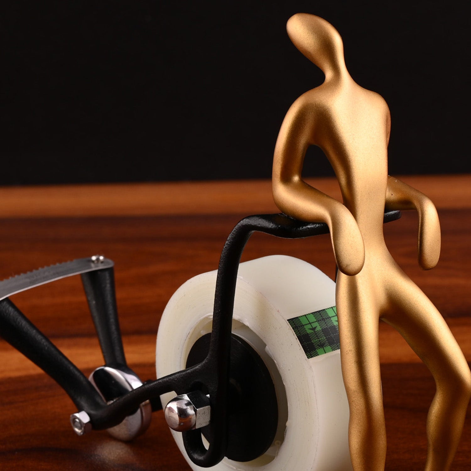 Mukul Goyal ID Tape Dispenser - Burnished Brass