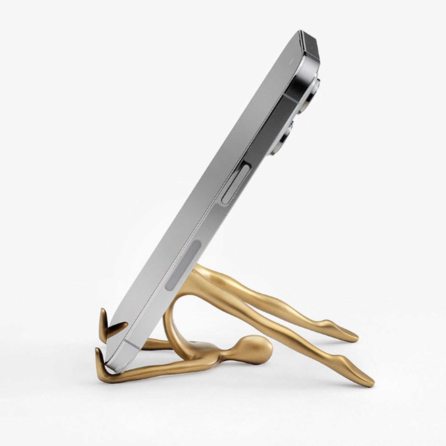 Mukul Goyal ID Yoga Phone/Tab Rest - Burnished Brass